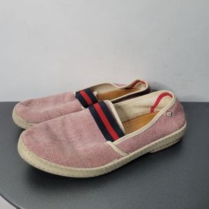 Rivieras Red Slip ons Size 37